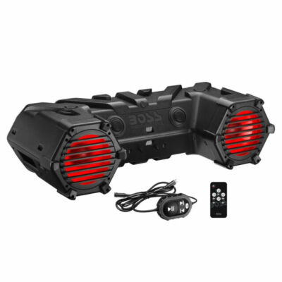 BOSS Audio Systems ATV95LRGB ATV UTV 8 Inch Speakers - Bluetooth, Weatherproof