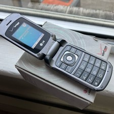 LG VX5600 Accolade GRAY Verizon Wireless Flip Cell Phone 1.3MP Cam 1xRTT FAIR