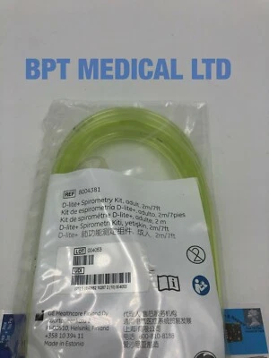 Spirometry Kit D-LITE Adult 2m/7ft for pulmonary function GE D-Lite+ CO2 Datex