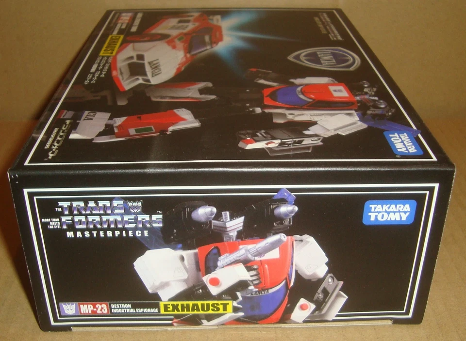 TRANSFORMERS MASTERPIECE MP-23 DESTRON EXHAUST TAKARA TOMY 2015 BOX DAMAGED - Immagine 2 di 4