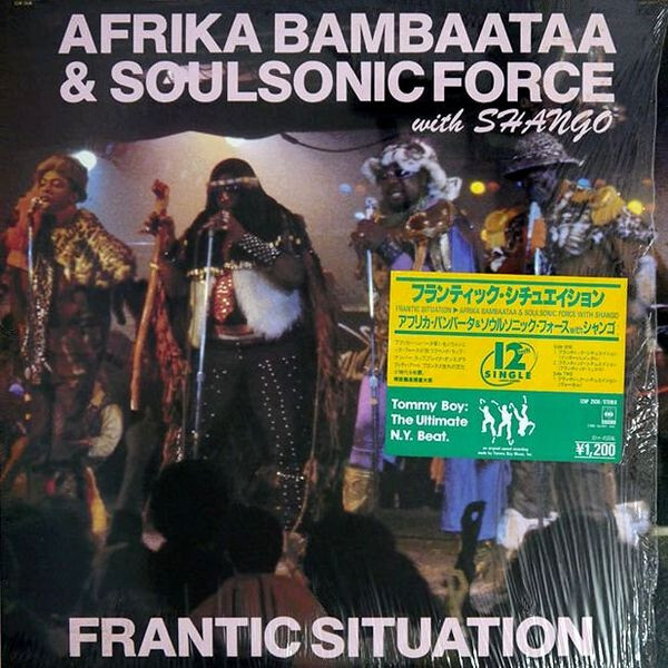 Afrika Bambaataa & Soulsonic Force - Frantic Situation / NM / 12
