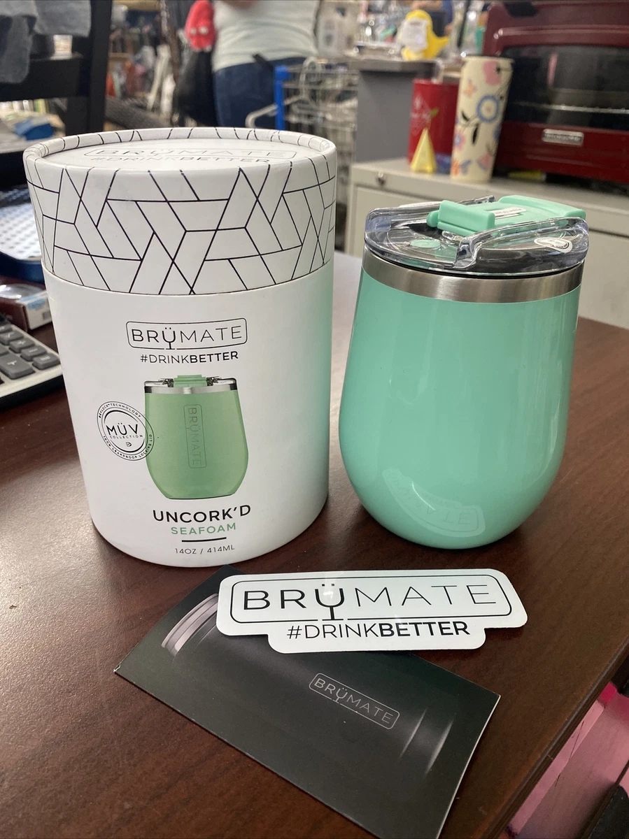 Brumate Uncork'd Seafoam Wine Tumbler