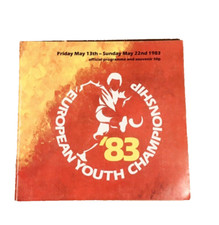 1983 EUROPEAN YOUTH CHAMPIONSHIP PROGRAMME - 13/5/1983 - 22/5/1983
