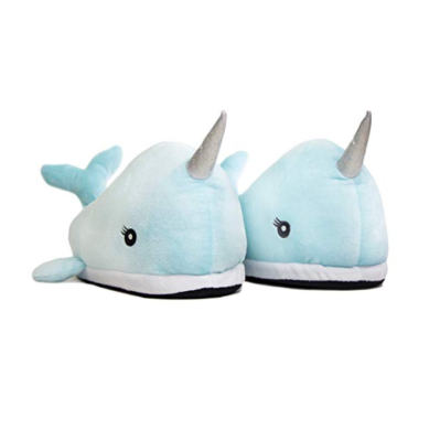 narwhal slippers