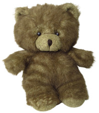 Vintage America Wego 1982 Stuffed Plush Sable Brown Teddy Bear 14"