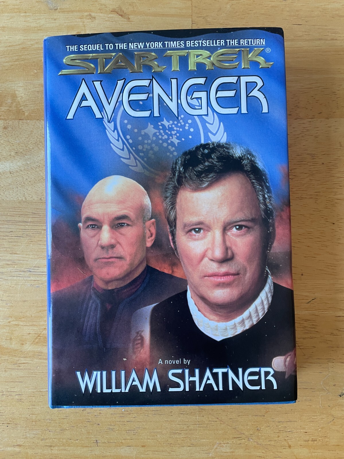 STAR TREK AVENGER WILLIAM SHATNER HARDBACK