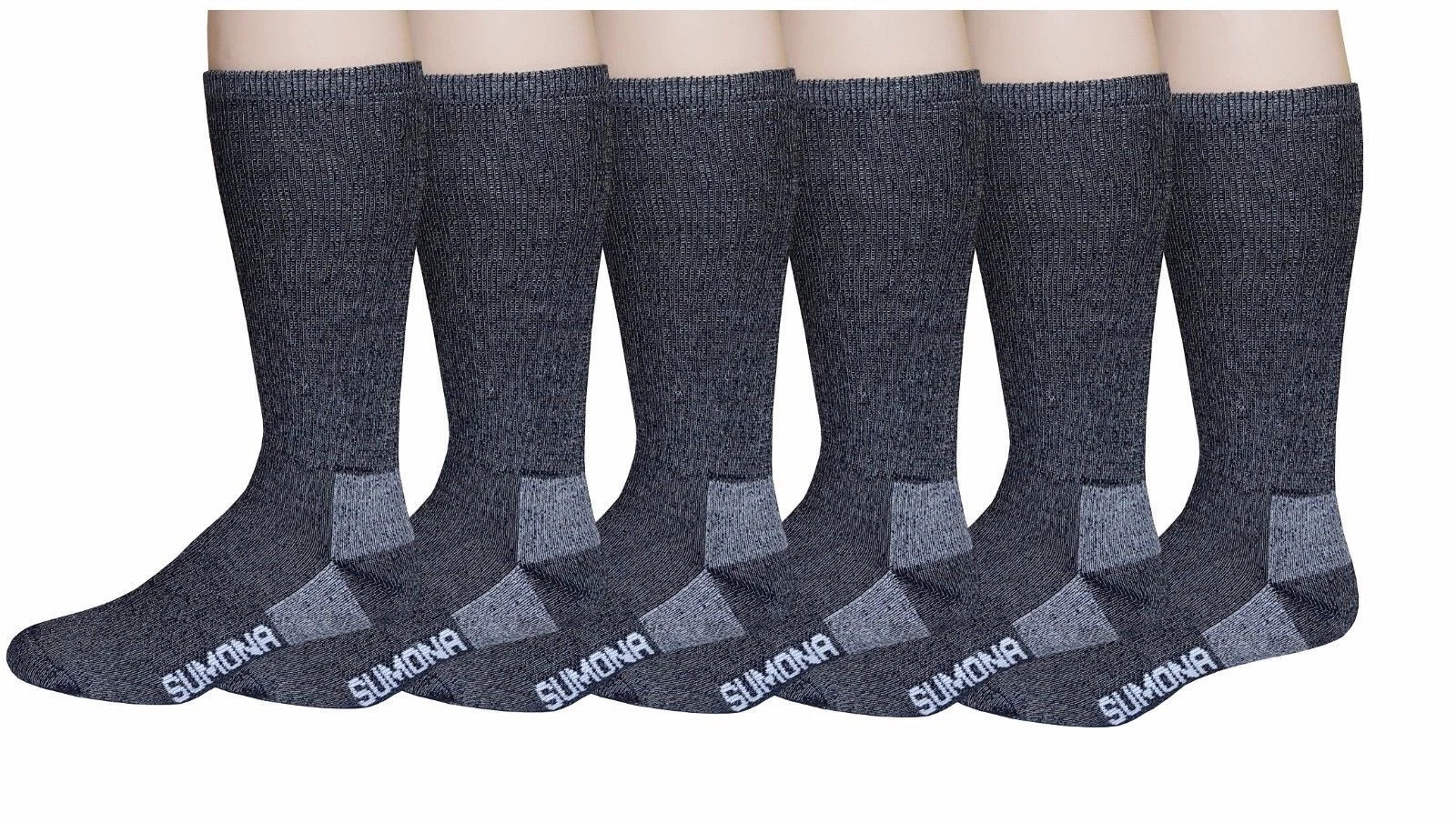 6 Pairs High Quality 75% Merino Wool Hiking Camping Winter Thermal Boot Socks
Opens in a new window