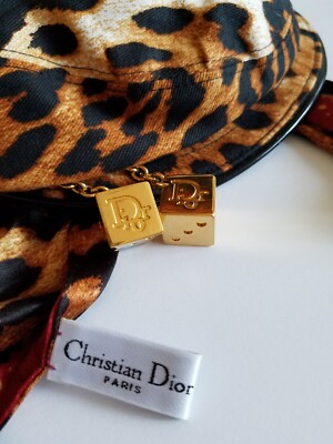 Dior Women\'s Leopard Hat and Silk Scarf Dior Women main image 3