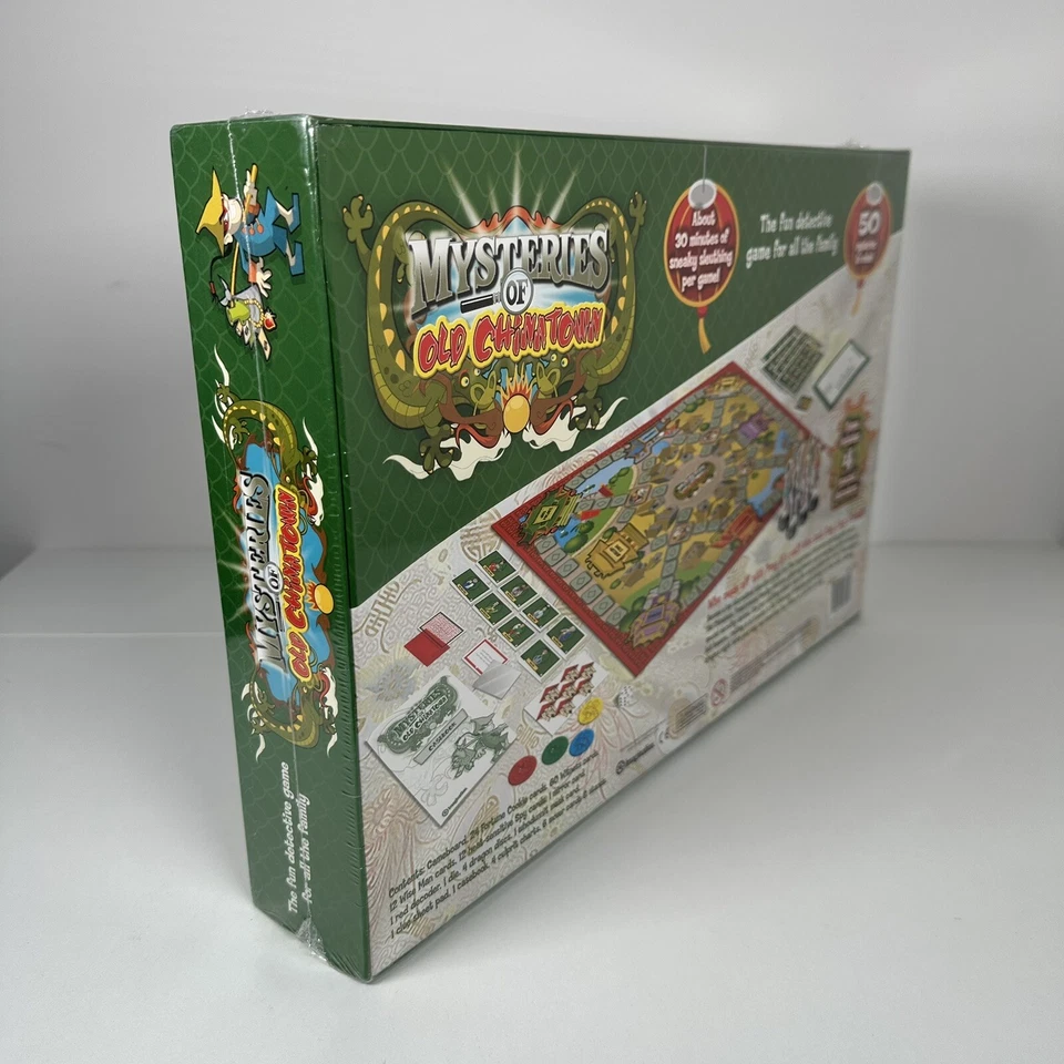 Mysteries Of Old Chinatown Board Game (2010) Imagination - BRAND NEW & SEALED - Image 4 of 4