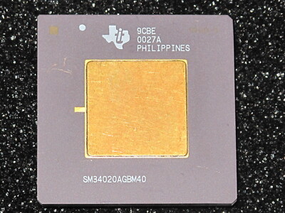 TI TEXAS INSTRUMENTS SM34020AGBM40 Video Graphic Processor 5V 0.28A 145-Pin CPGA