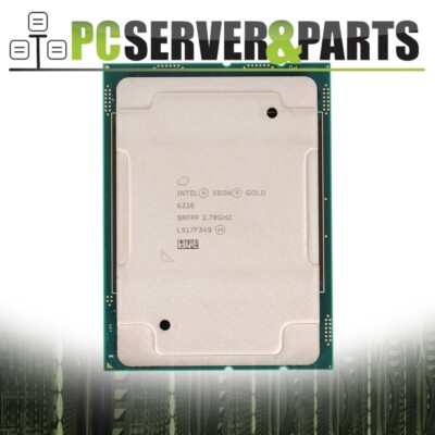 Intel Xeon Gold 6226 SRFPP 2.70GHz 19.25MB 12-Core LGA3647 CPU Processor