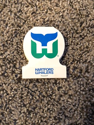 Hartford Whalers Vintage Team Match Book Rare Early 1990 s