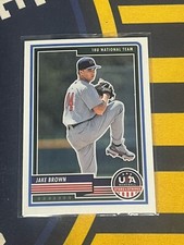 2023 Panini USA Baseball Stars & Stripes - #41 Jake Brown (RC)