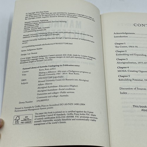 Making a Difference: Fifty Years of Indigenous Proggrams At Monash University - Picture 7 of 10