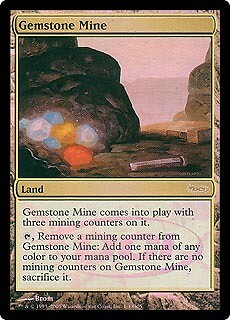 MTG - Gemstone Mine - Foil DCI Judge Promo Judge Rewards Promos