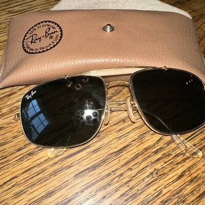 VINTAGE SUNGLASSES RAY BAN EXPLORER W0964 58 17 BAUSCH LOMB | eBay