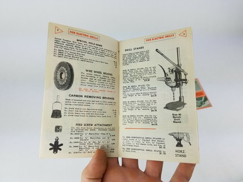 Brochure libro catalogo Black Decker vintage - utilità domestica anni 40 e 50 - Foto 4 di 11