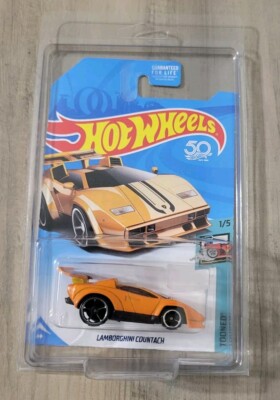 Lamborghini Countach 2018 Hot Wheels TRU Exclusive * Orange * NIP 1:64 Scale