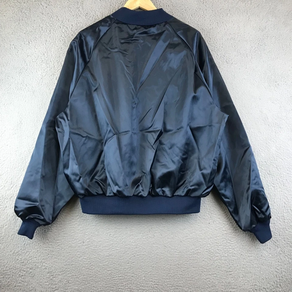 Chaqueta vintage King Louie satinada casa blanca tienda de regalos talla XL Foto 2 de 4