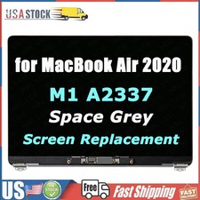 NEW LCD Screen Display Assembly Space Gray for MacBook Air 13" M1 A2337 2020