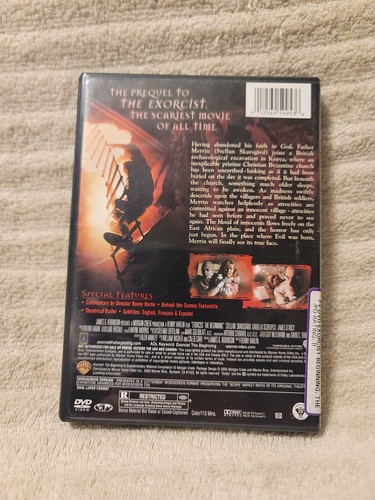 Exorcist: The Beginning (DVD, 2005, Widescreen) - Picture 2 of 3