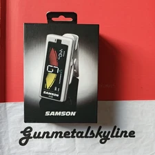 Samson CT20 Clip-On Tuner New In Box  Instrument Guitar Bass tuner *Ships Fast*