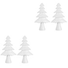 4 stücke DIY Weihnachtsbaum Ornament Praktische Desktop Verzierung