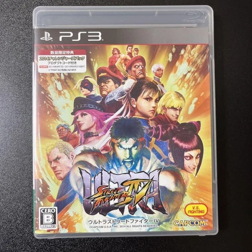 PS3 Ultra Street Fighter IV Capcom PlayStation 3 With Box Used Japan Import 6