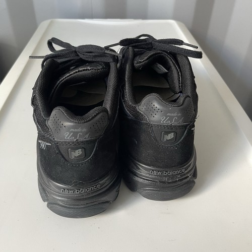 New Balance 990v3 Herren Gr. 10 4E Triple Schwarz Schuhe Sneaker Hergestellt in USA M990TB3 - Bild 4 von 7