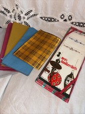 Mens Silk hankerchiefs and cotton handkerchiefs. Lot of a variety of 70