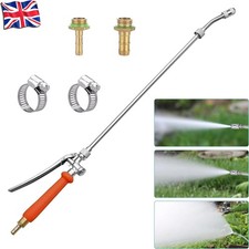 Sprayer Wands 1/4"and 3/8" Brass Barb Sprayer Wands for Weeds Garden Watering UK