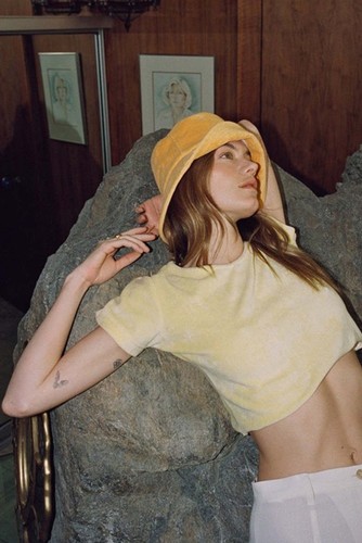 LACK OF COLOR Hat Summer Sunhat Terry Bucket Retro Vintage Style BRAND NEW - Picture 1 of 5