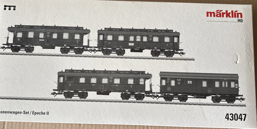 Märklin H0 43047    4329   47895   D.R.G. Ep II Personen- und Güterwagen-Set | Zustand: Neu