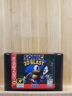 Rare Sonic 3D Blast SEGA Genesis Video Game Platformer Action Blockbuster