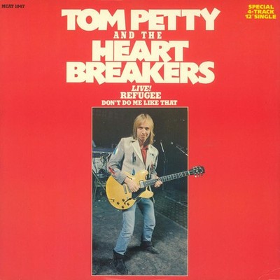 Tom Petty And The He - Refugee Live! - Used Vinyl Record 12 - K7441z