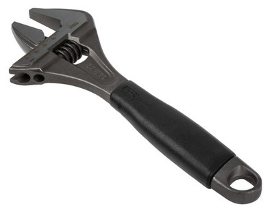 Bahco 9033 R US Ergo X-Wide Adjustable Wrench, 10-Inch, Black