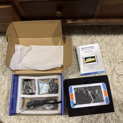 5'' LCD HD tragbare digitale Video Lupe 3X-48X elektronische Lesehilfe