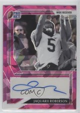 2022 Leaf Pro Set Metal Pink Crystals 3/15 Jaquarii Roberson #BW-JR2 Auto 0u66