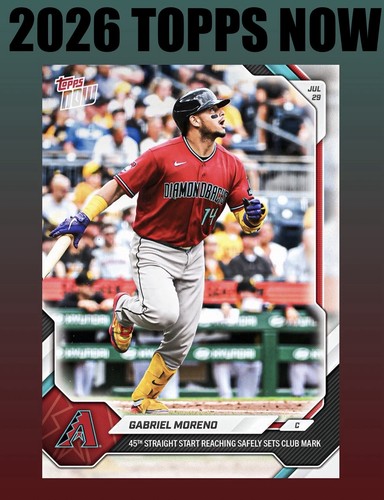 2026 Topps Now 497 Gabriel Moreno