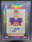 2024 Panini Photogenic JJ McCarthy Rookie Instants Signatures RC Gold Auto #/5
