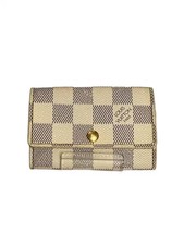 LOUIS VUITTON Multicles 6 Damier Azur White Women's