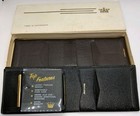 2 Buffalo Calf Wallets, New/Old Stock, Brown & Black w/Jet Swing & Original Box — photo 1