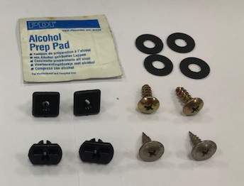 TrailFX Trail FX Bug Shield Mounting Hardware EXTE2457