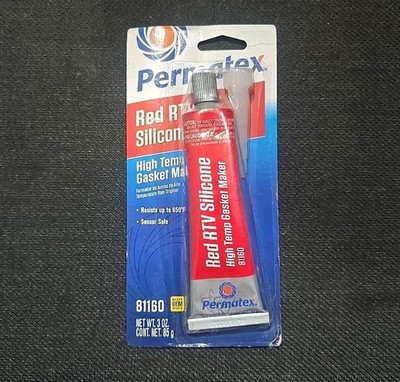 Permatex 81160 High Temperature Gasket Maker ( 5 Pcs ) , New Fastship