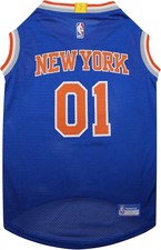 Pets First NBA NEW YORK KNICKS DOG Jersey, Small - Tank Top Basketball Pet Jerse