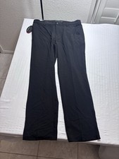 Men s Greg Norman Microlux Performance Golf Pants - 36x32 NWT Black ML75