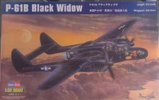 1/32 HOBBYBOSS P-61B BLACK WIDOW #83209 W/ EDUARD #JX153