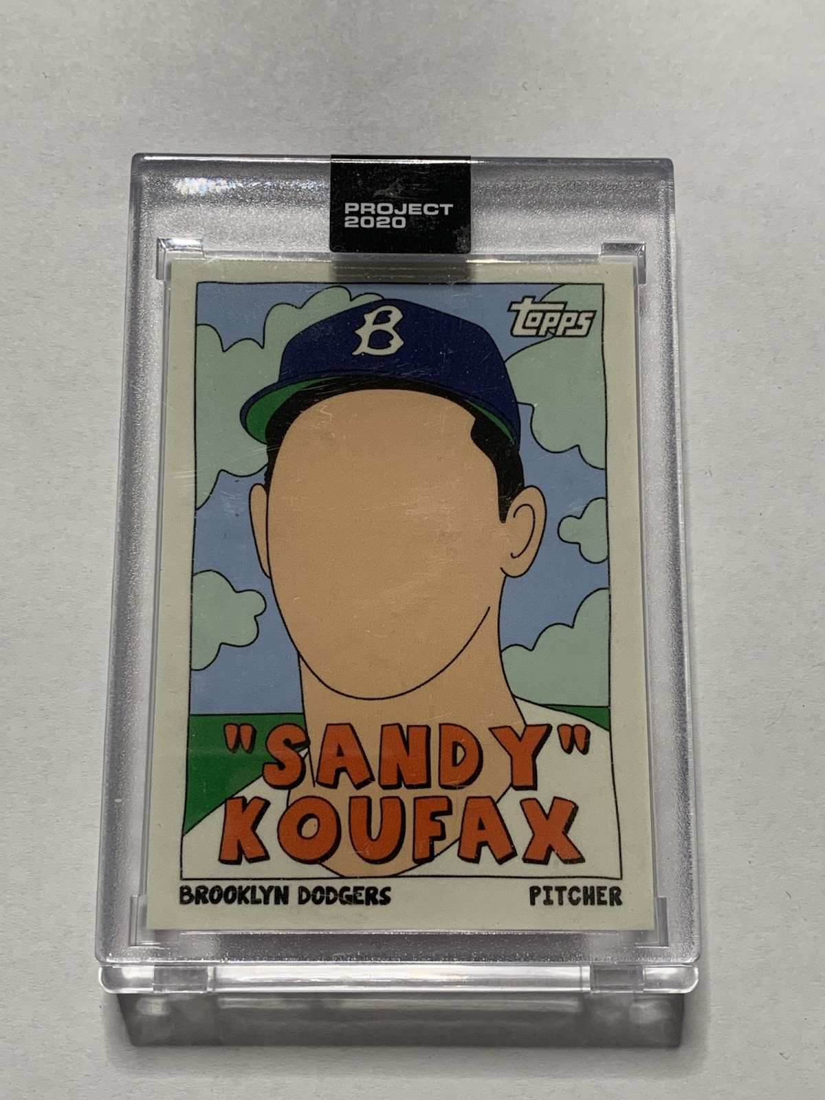 2020 Topps Project Sandy Koufax #76 Dodgers