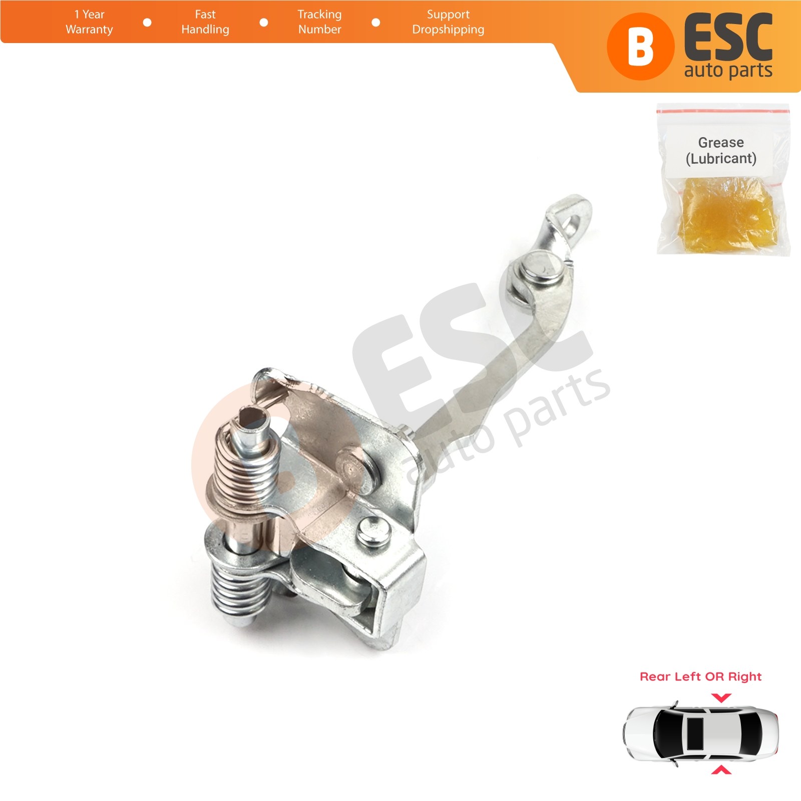 Rear Door Hinge Stop Check Limiter 7700828428 for Renault Megane MK1 1996-2003
