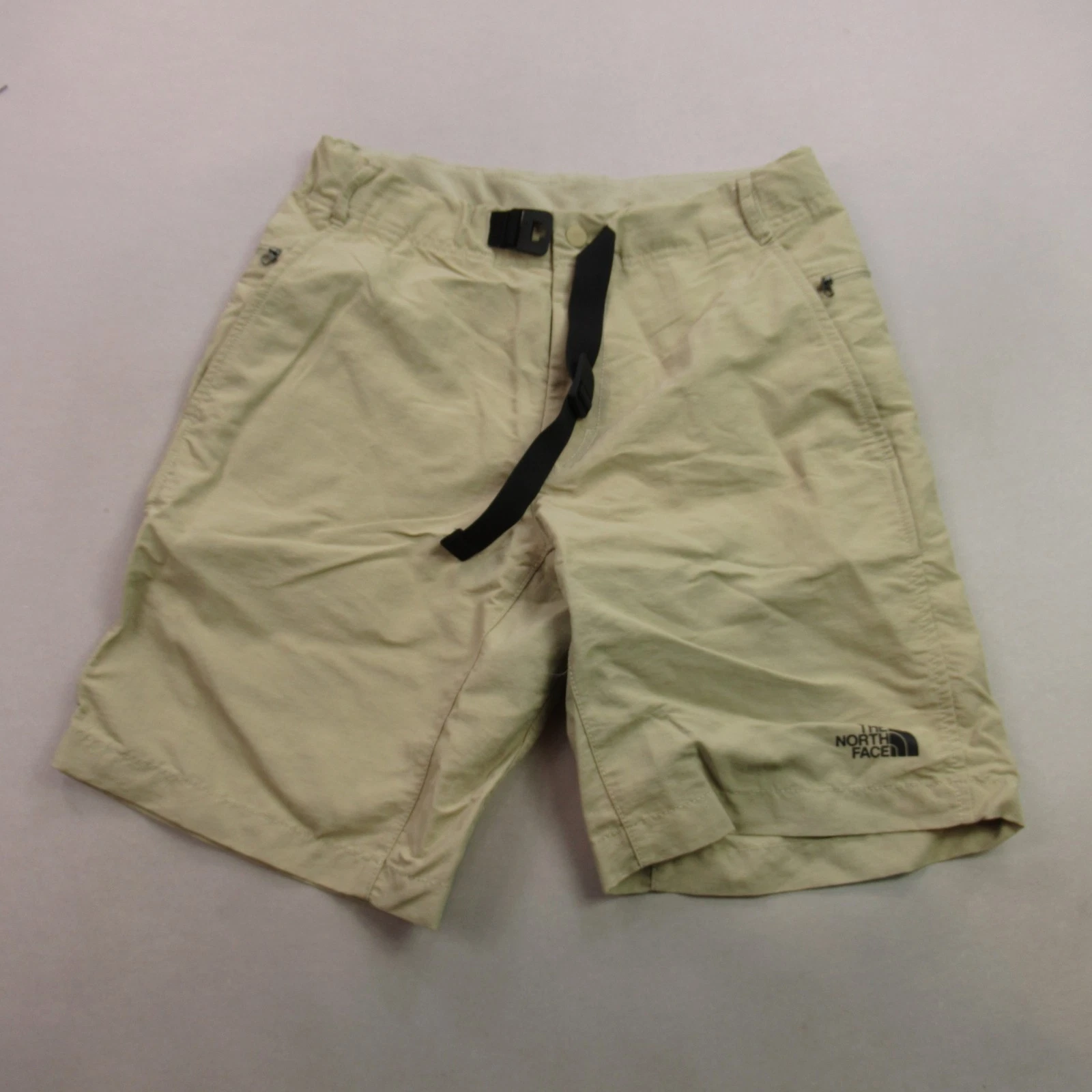 North Face Shorts Mens 30 Outdoors Hiking Pockets Lightweight Beige Cargo